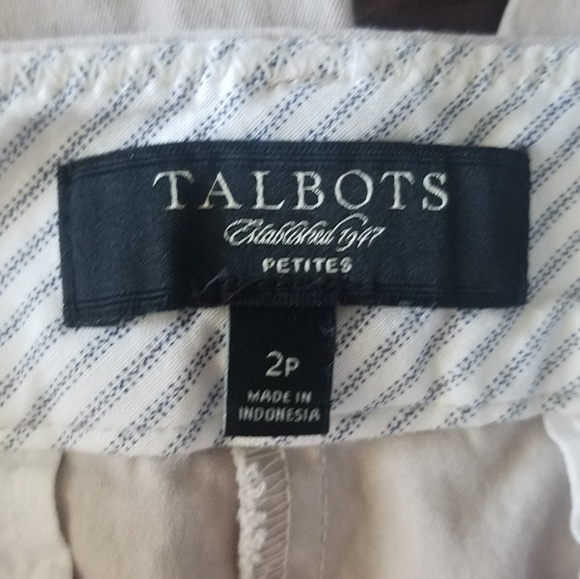 TALBOTS Perfect Crop in Clay - Picture 3 of 6